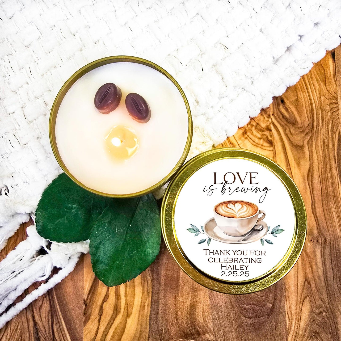 Love is brewing Candle
