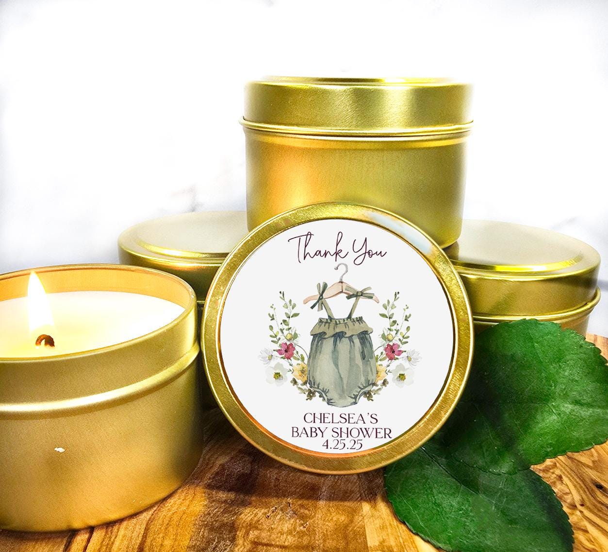 Boho Baby Girl Candle