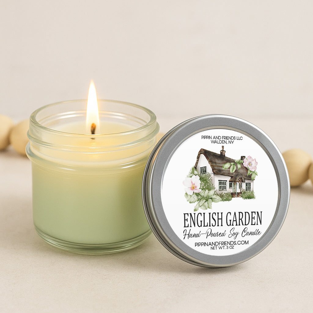 English Garden Soy Candle 3 oz.