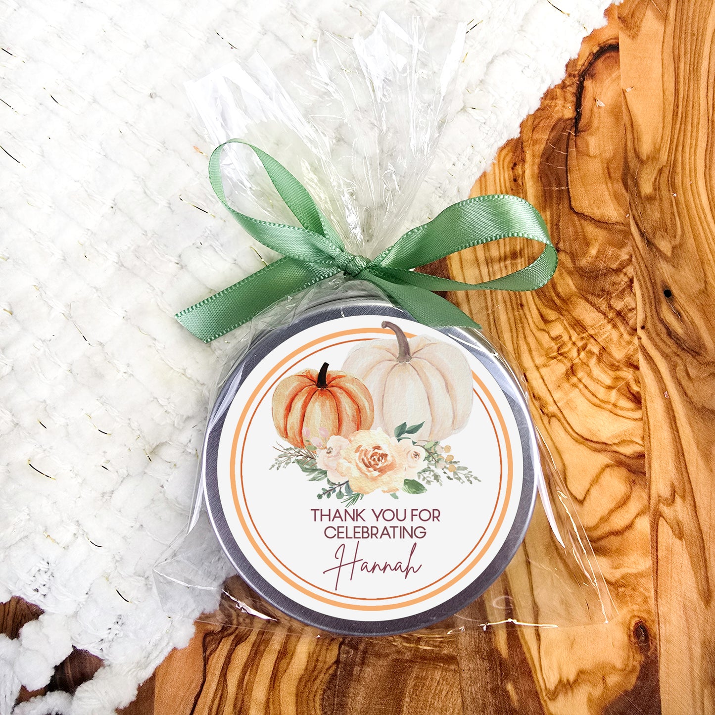 a tag that says thank you for thanksgiving