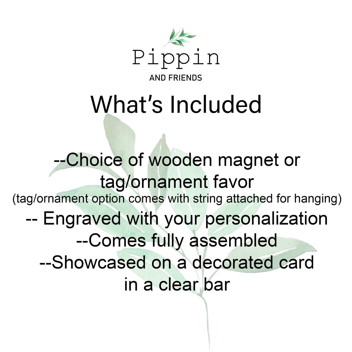 Elephant Magnet Favors