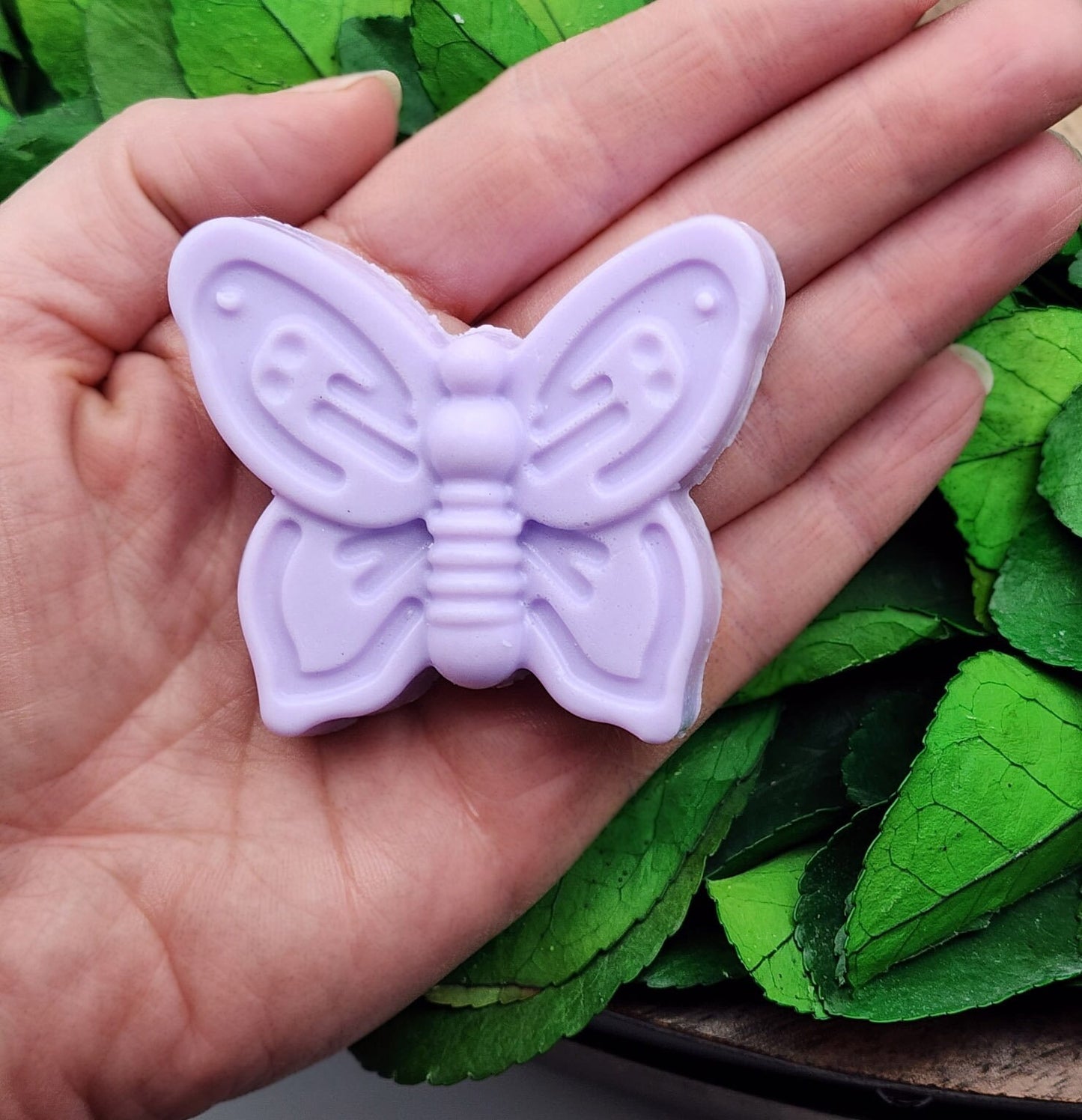 Purple Butterfly Soap
