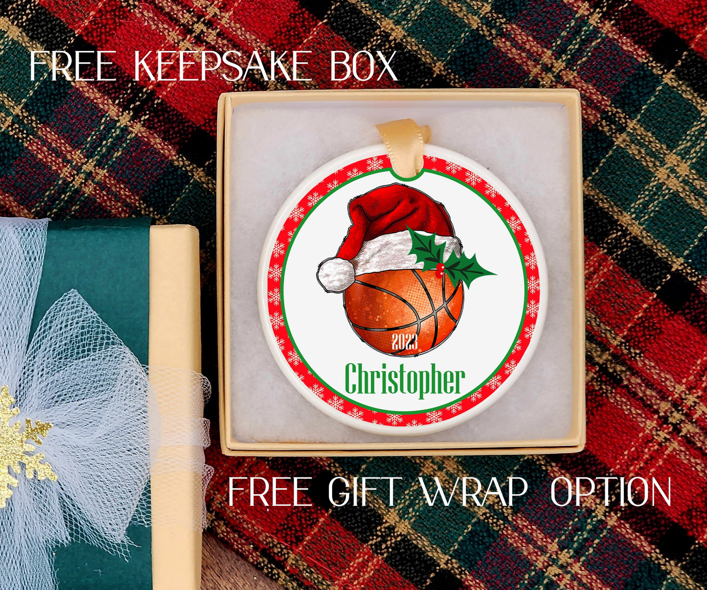 Basketball Ornament