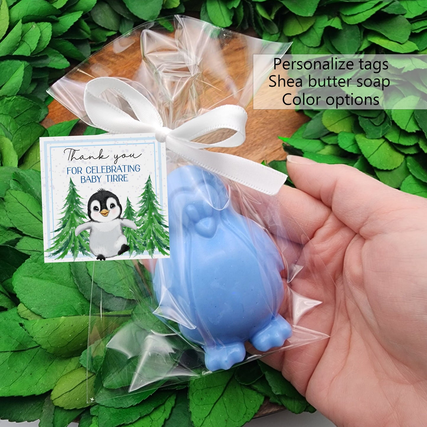 Winter Penguin Soap