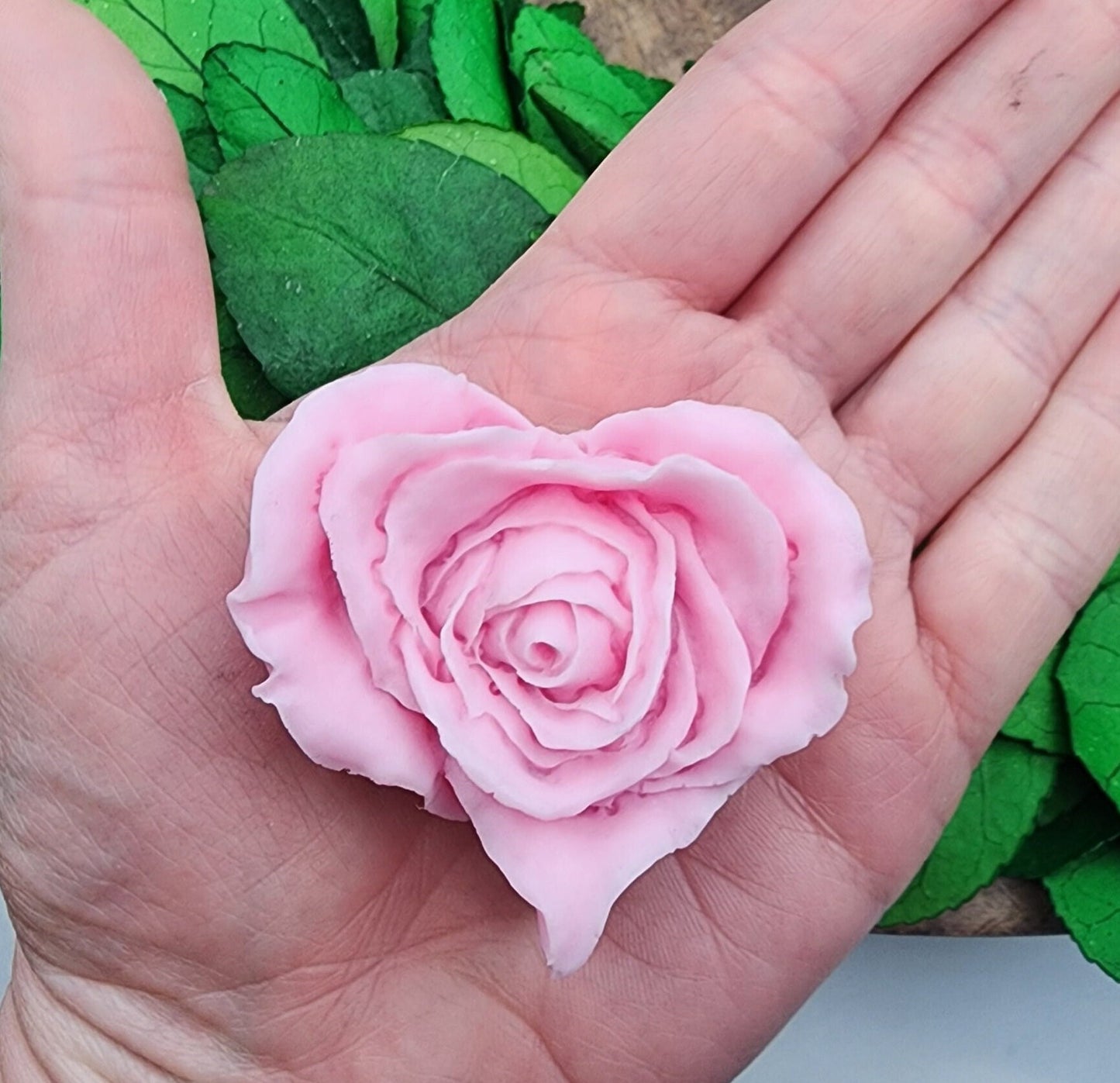 Pink Heart Bow Soap