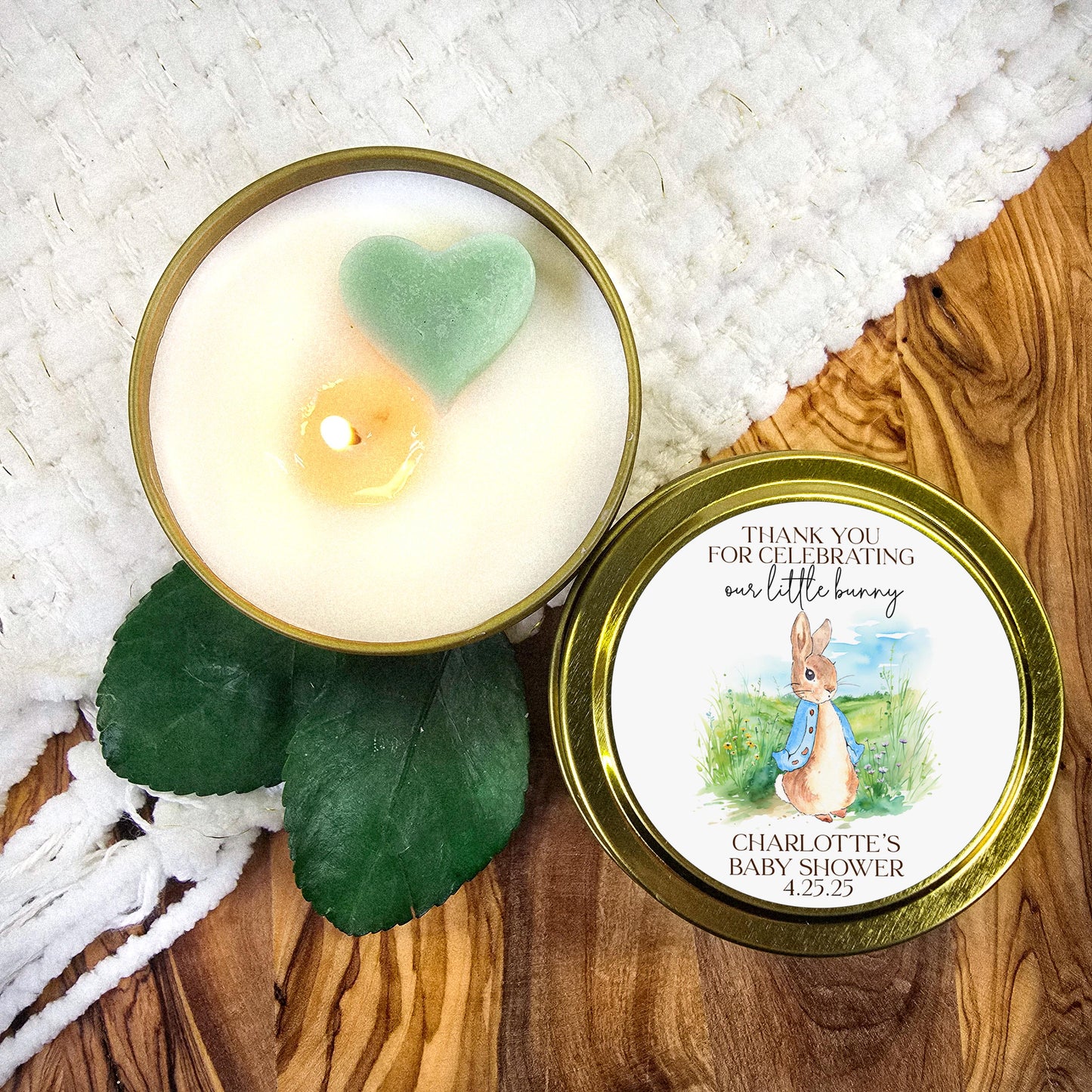 Peter Rabbit  Candle