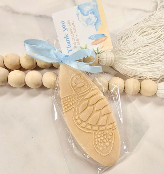 Surfboard Soap Favors: Beach Party, Baby Shower, First Birthday