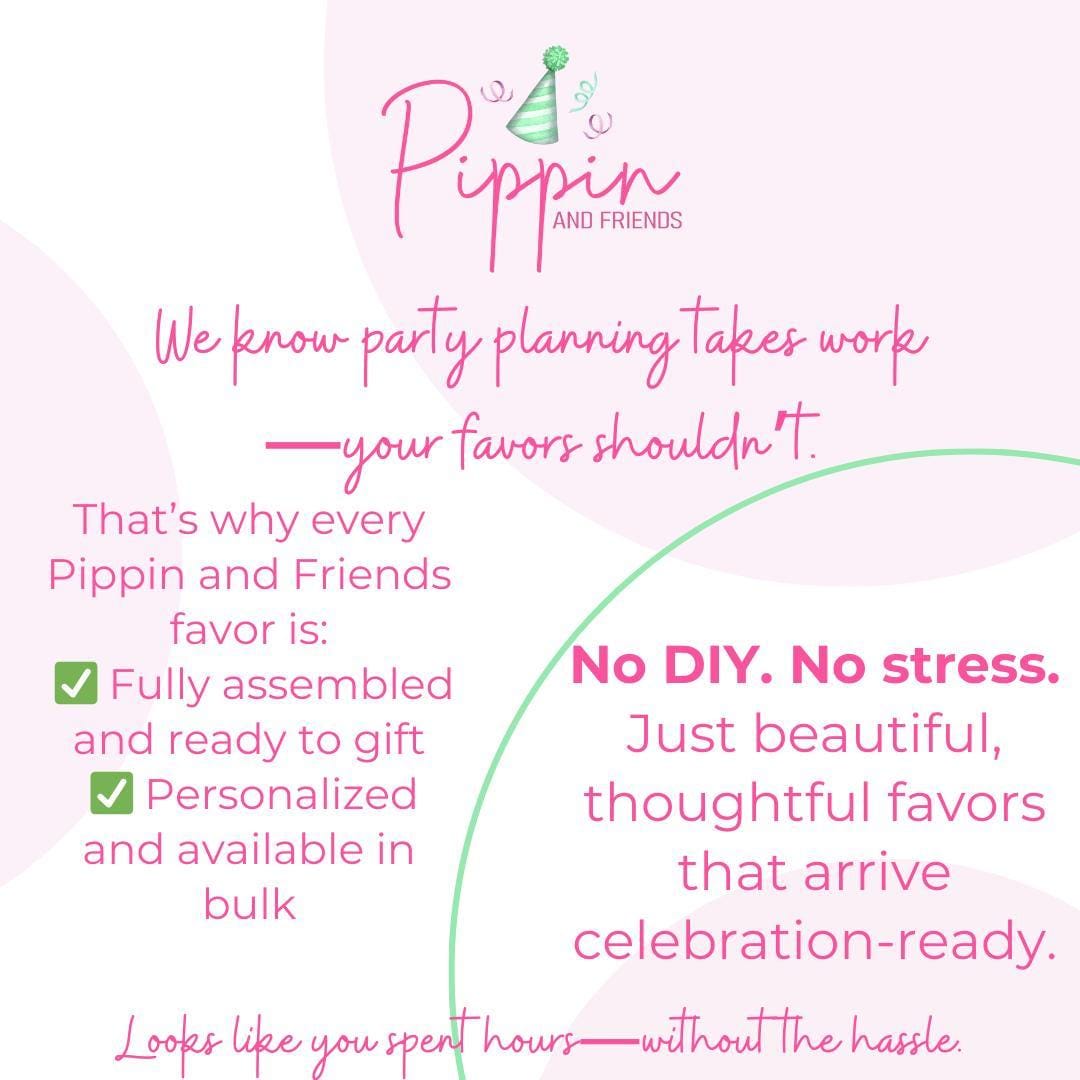 a pink poster with the words, no diy, no stress, and a