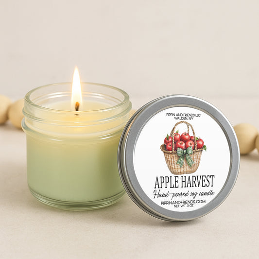 Apple Harvest Soy Candle 3 oz.