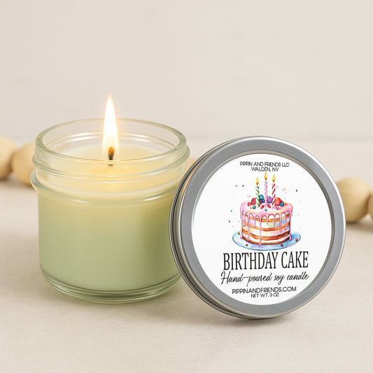 Birthday Cake Soy Candle 3 oz.
