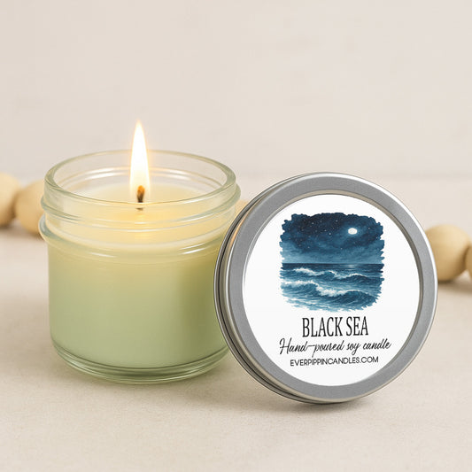 Black Sea Soy Candle 3 oz.