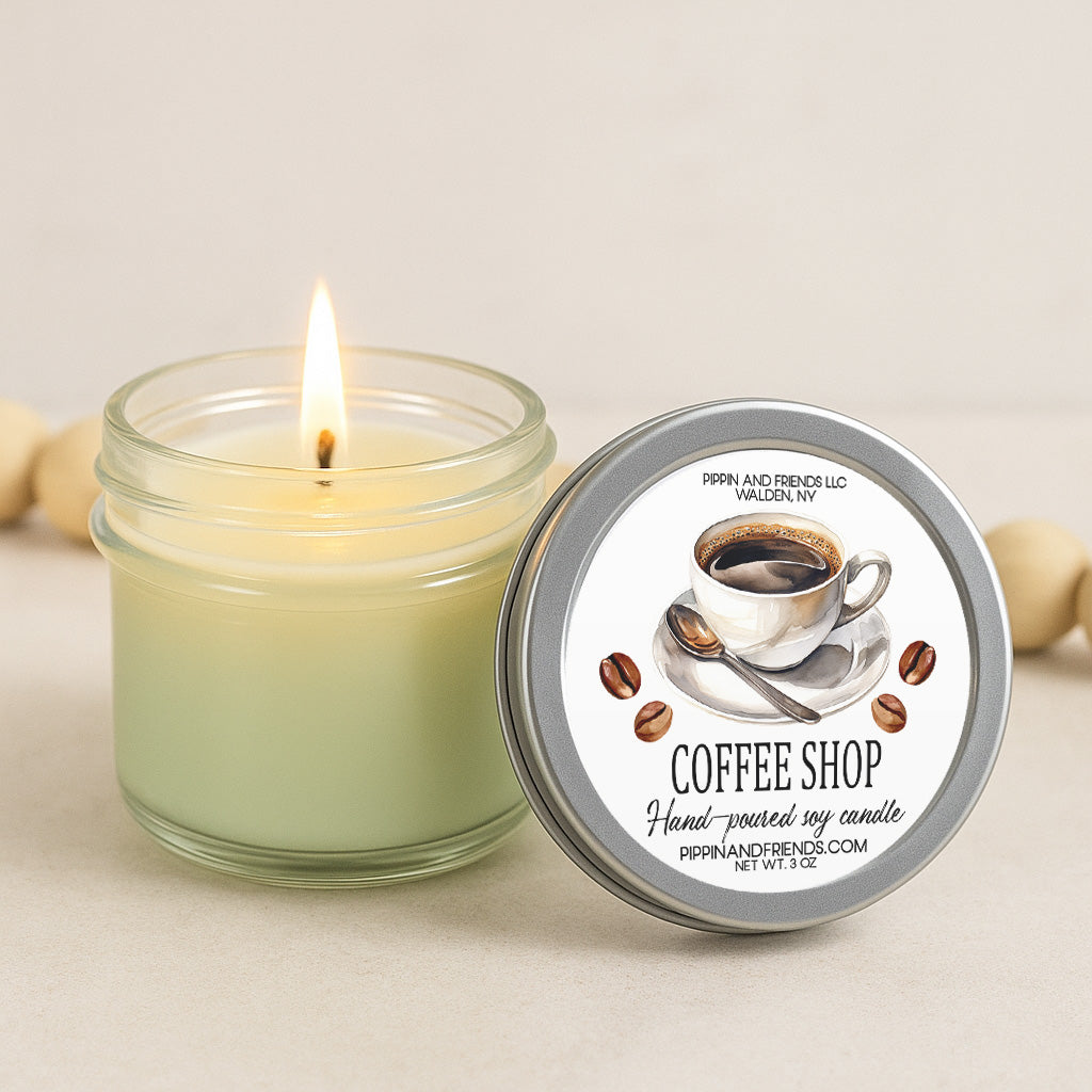 Coffee Shop Soy Candle 3 oz.