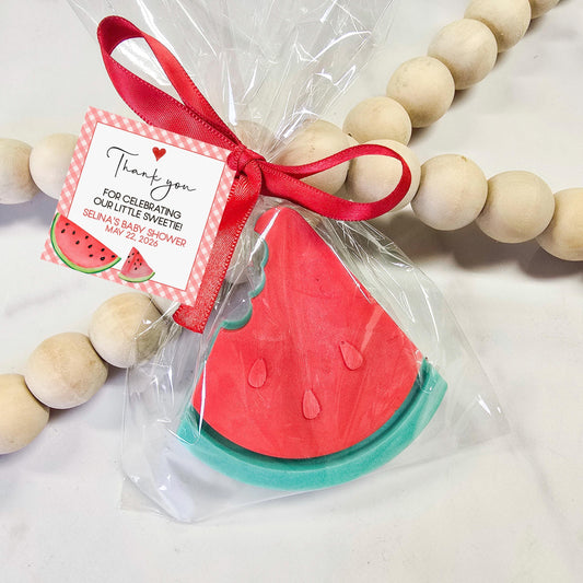 Watermelon Soap Baby Shower Favors: Little Sweetie Party Gift