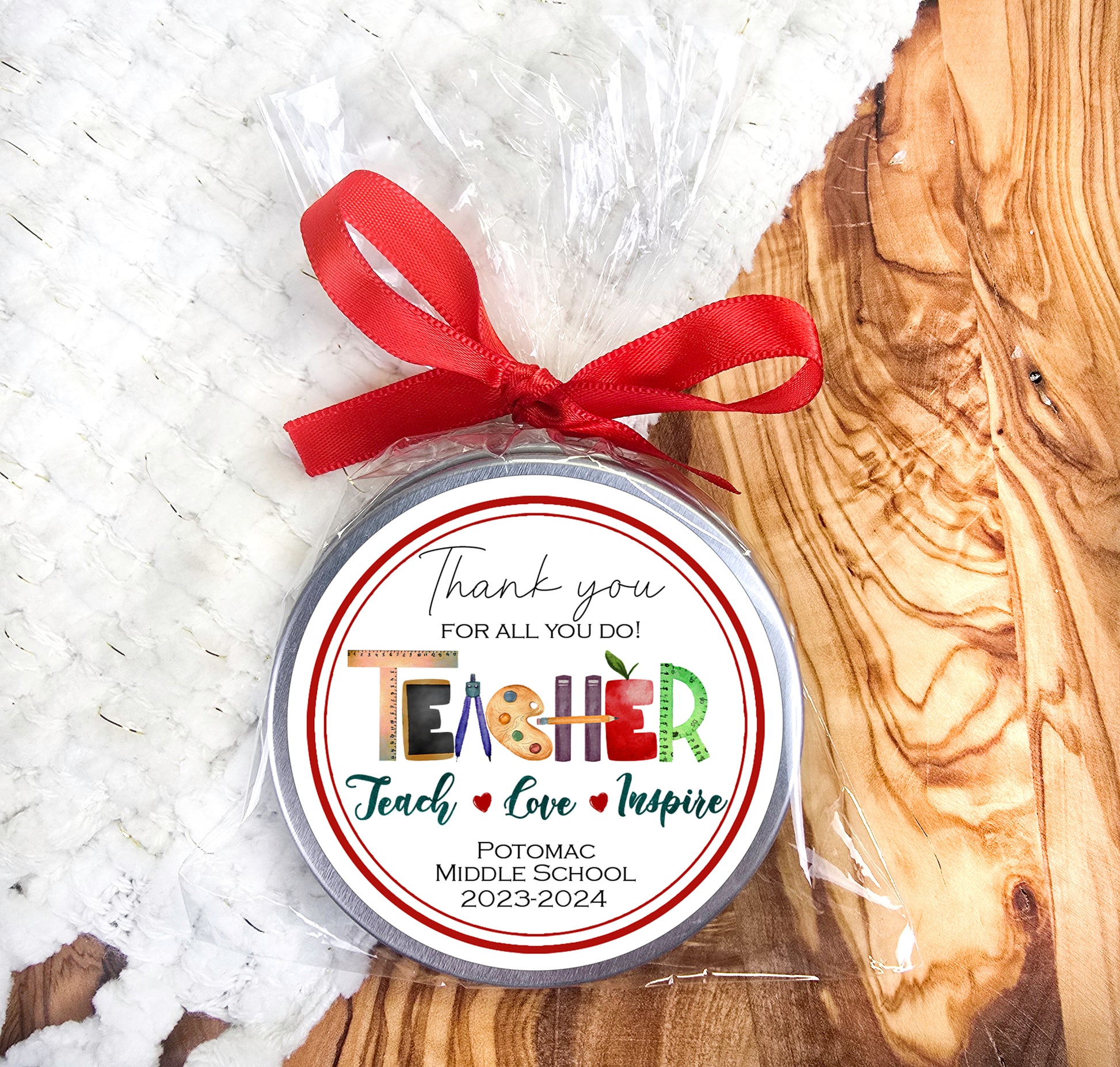 a small jar of thank you for all you do