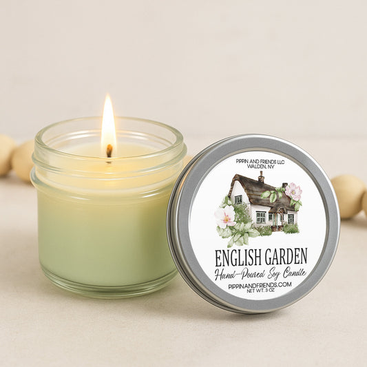 English Garden Soy Candle 3 oz.