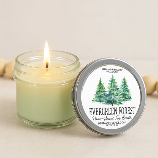 Evergreen Forest Soy Candle 3 oz.