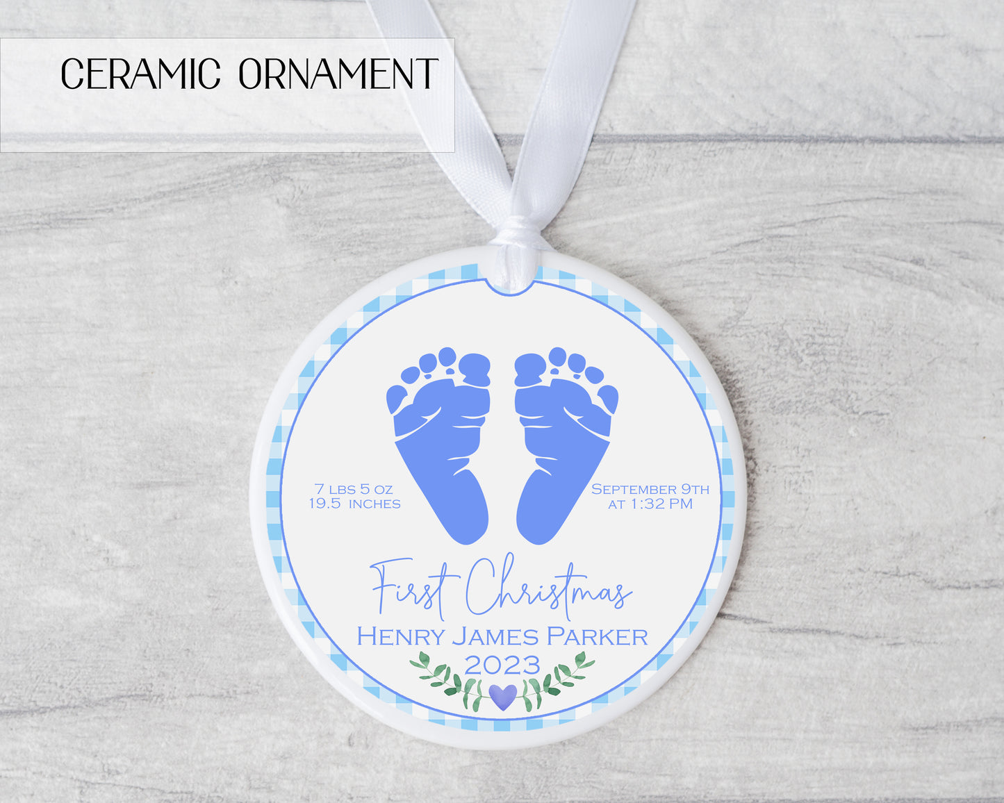 Babys first christmas ornament 2023 - new baby ornament - my first Christmas ornament - Baby first xmas - Babys 1st Xmas - Baby ornament
