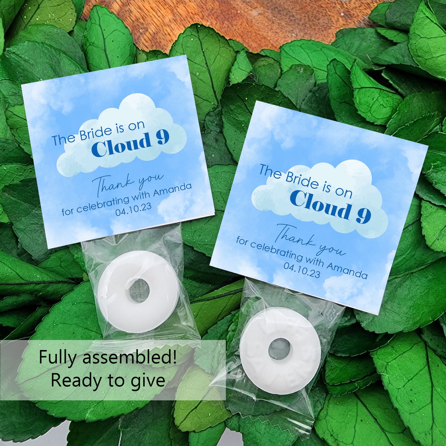 Cloud 9 bachelorette - Cloud 9 party favors - cloud 9 baby shower - cloud 9 bridal shower