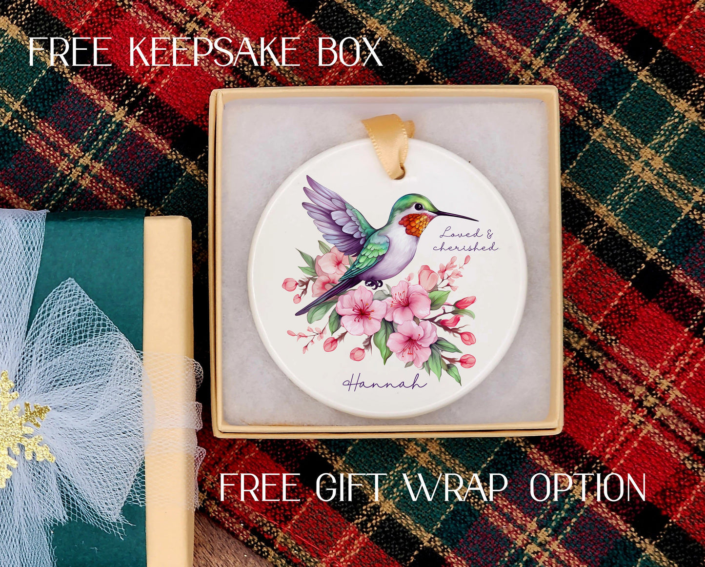 Hummingbird Ornament