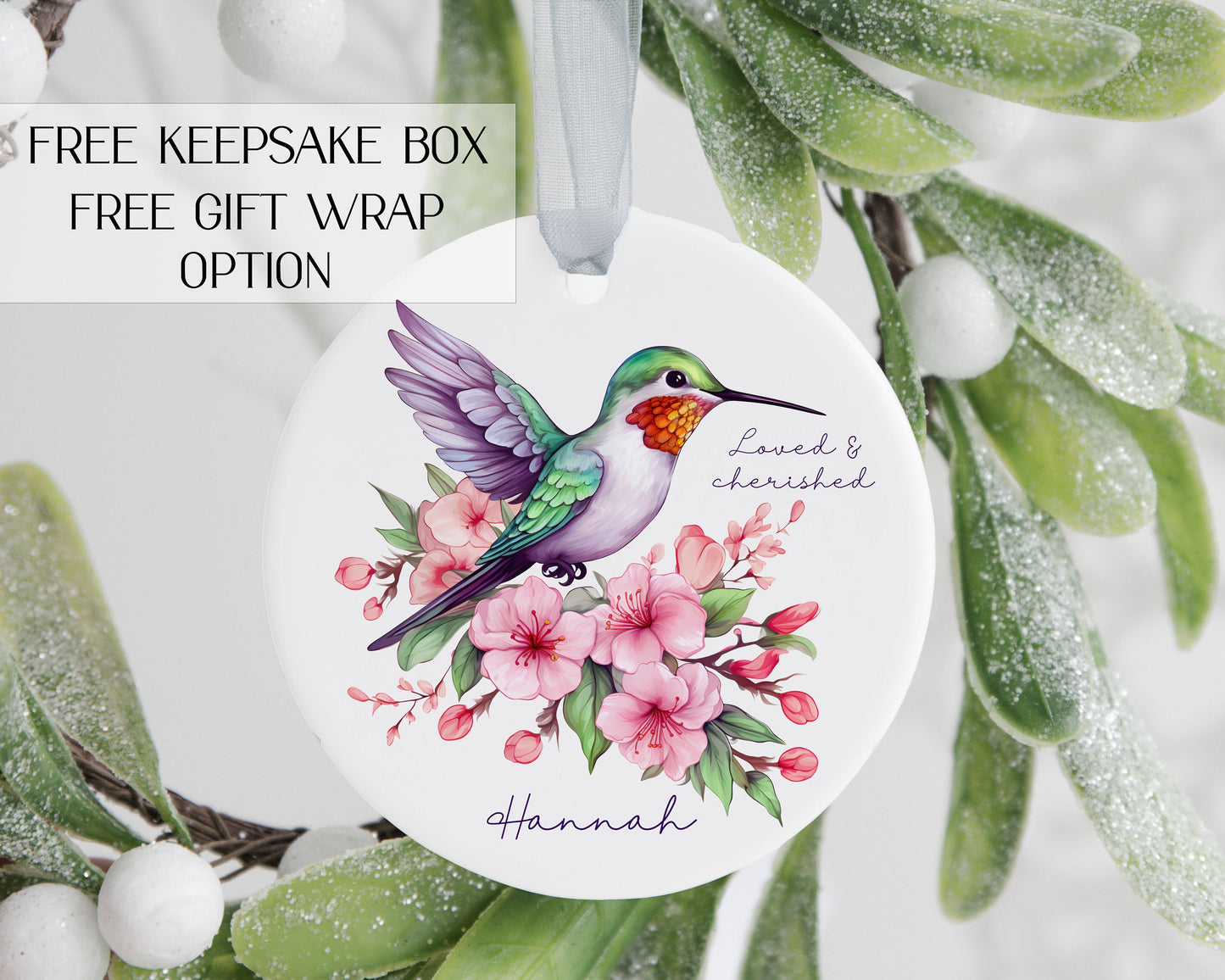 Hummingbird Ornament