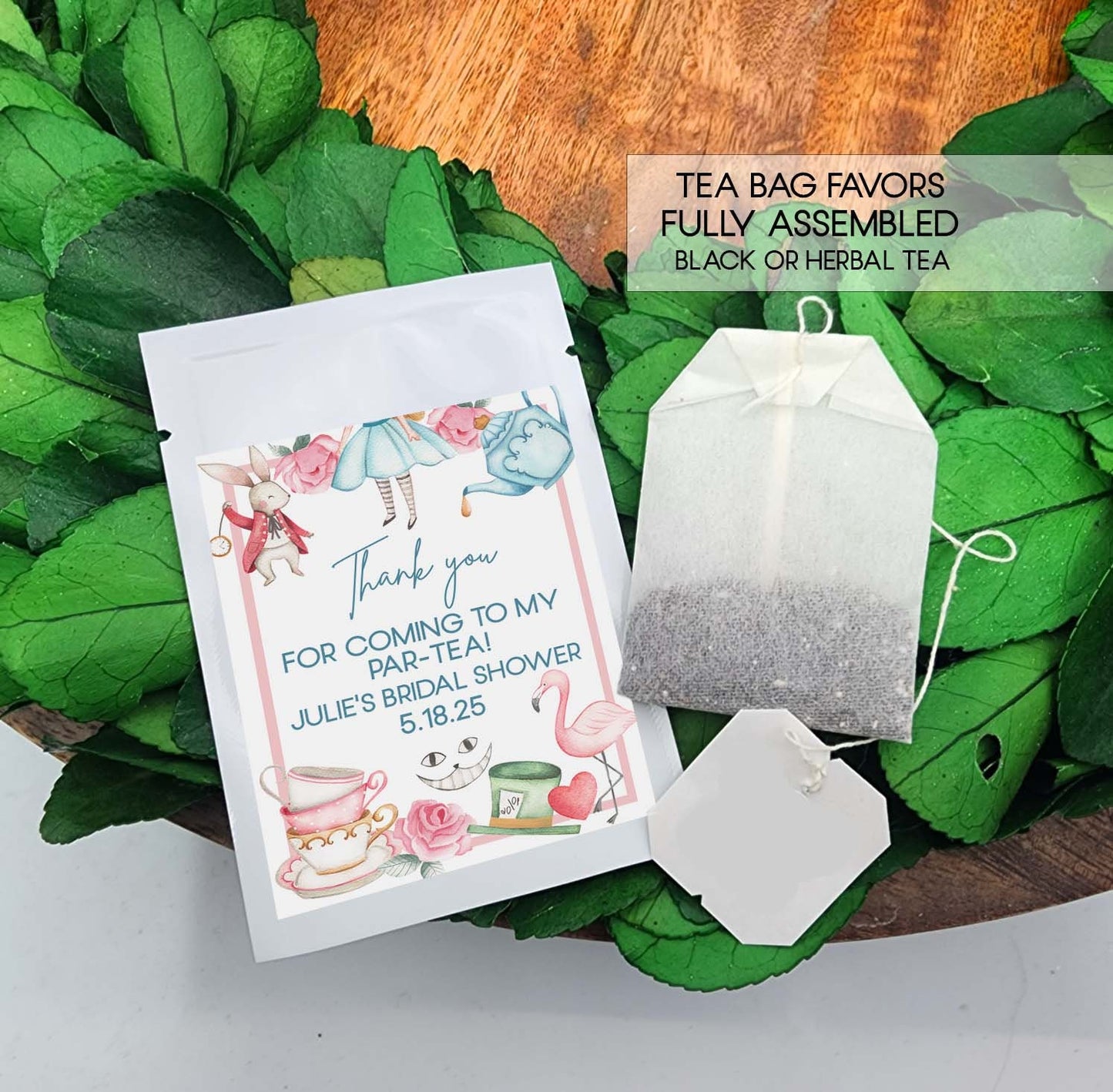 Alice in Wonderland Tea Party Favors