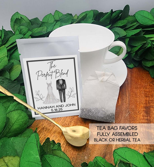 Wedding Tea Party Favors