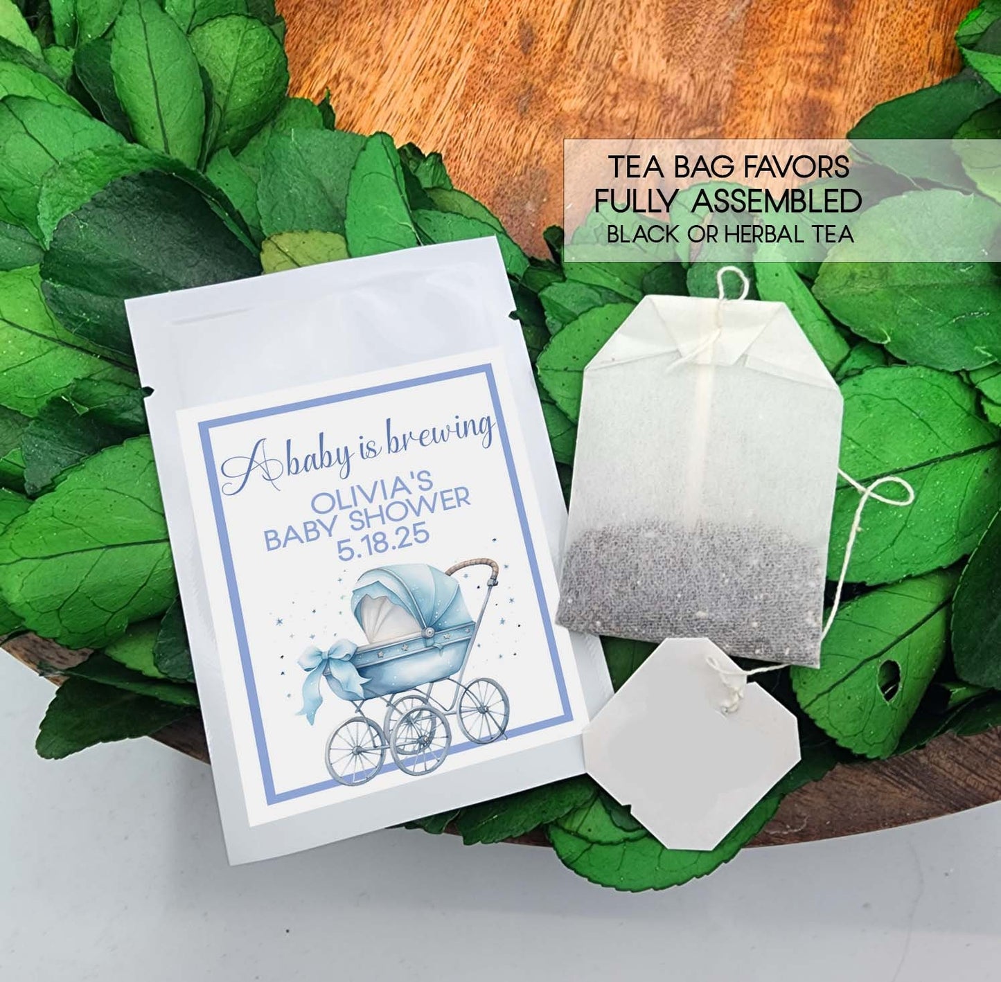 Baby Boy Tea Party Favors