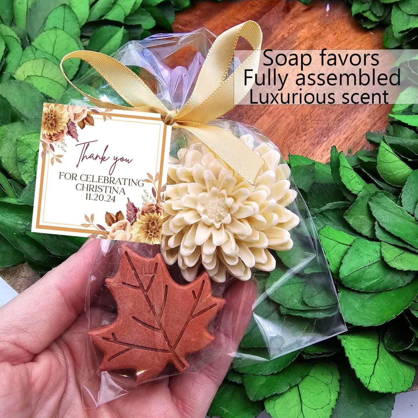 Fall Floral Soap