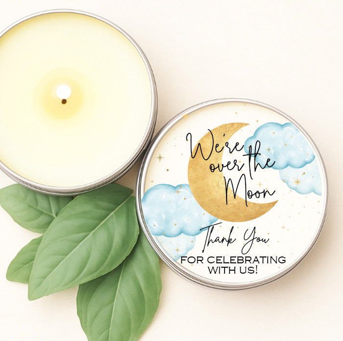 Over the Moon Candle Favor