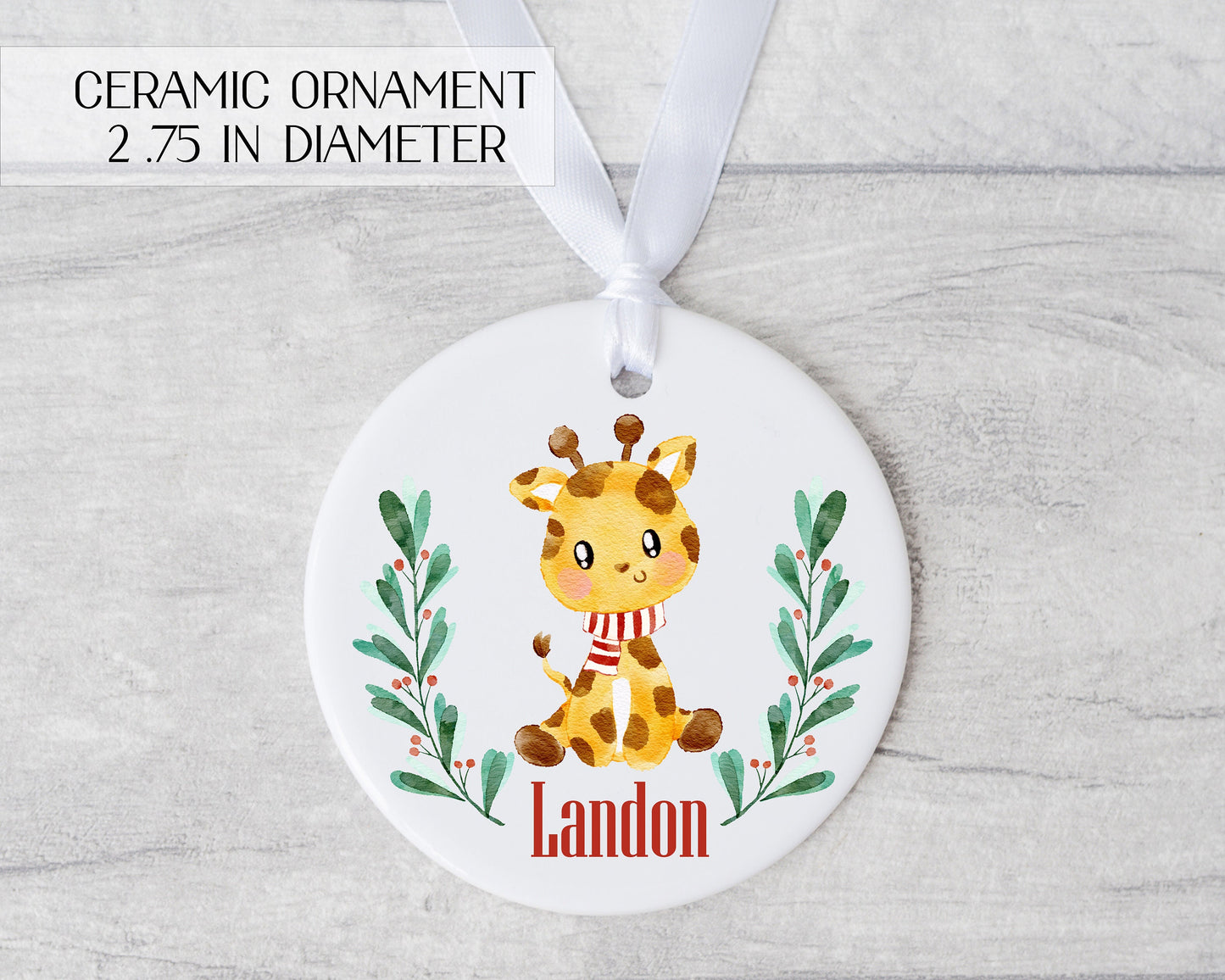 Giraffe Ornament