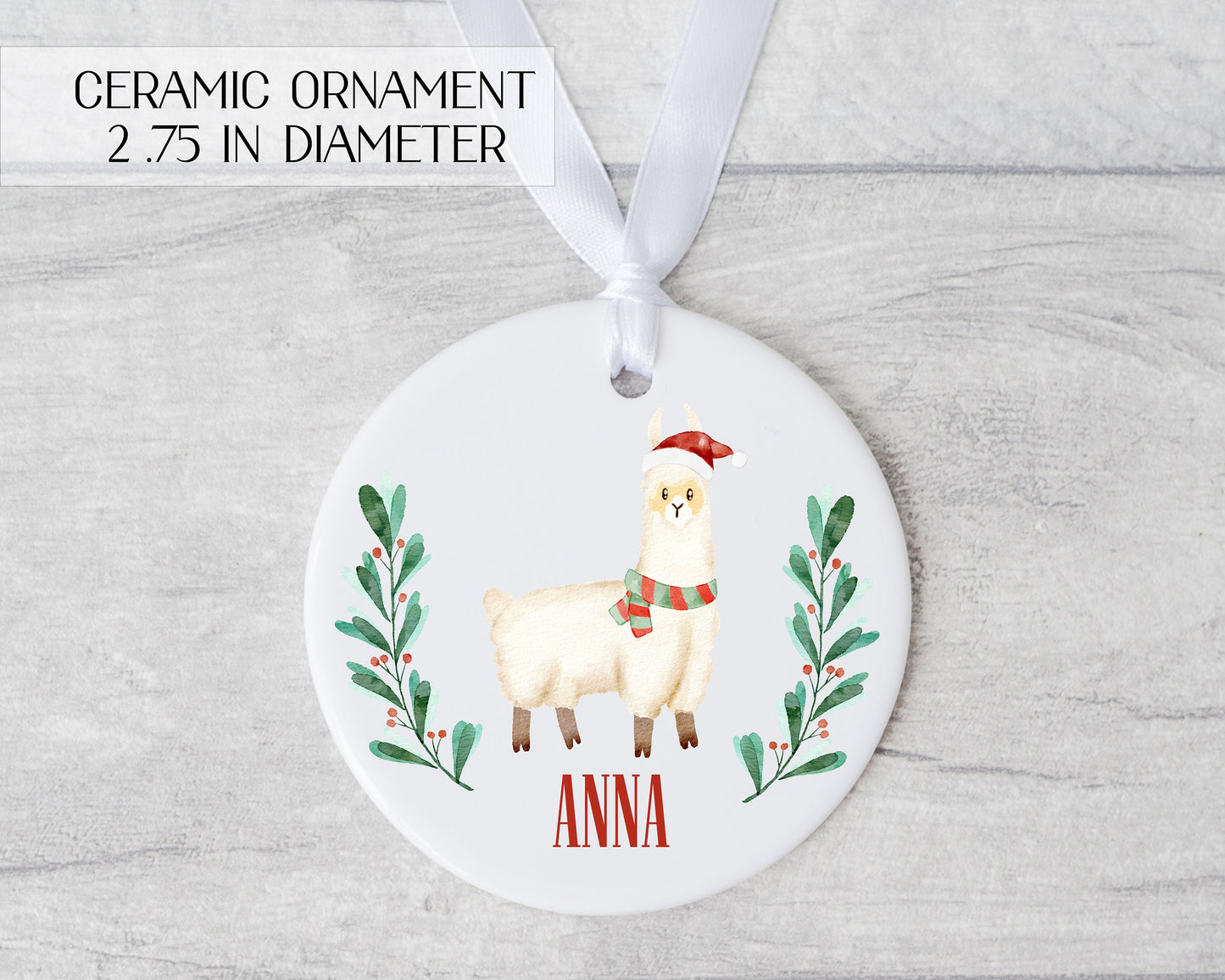 Llama Ornament