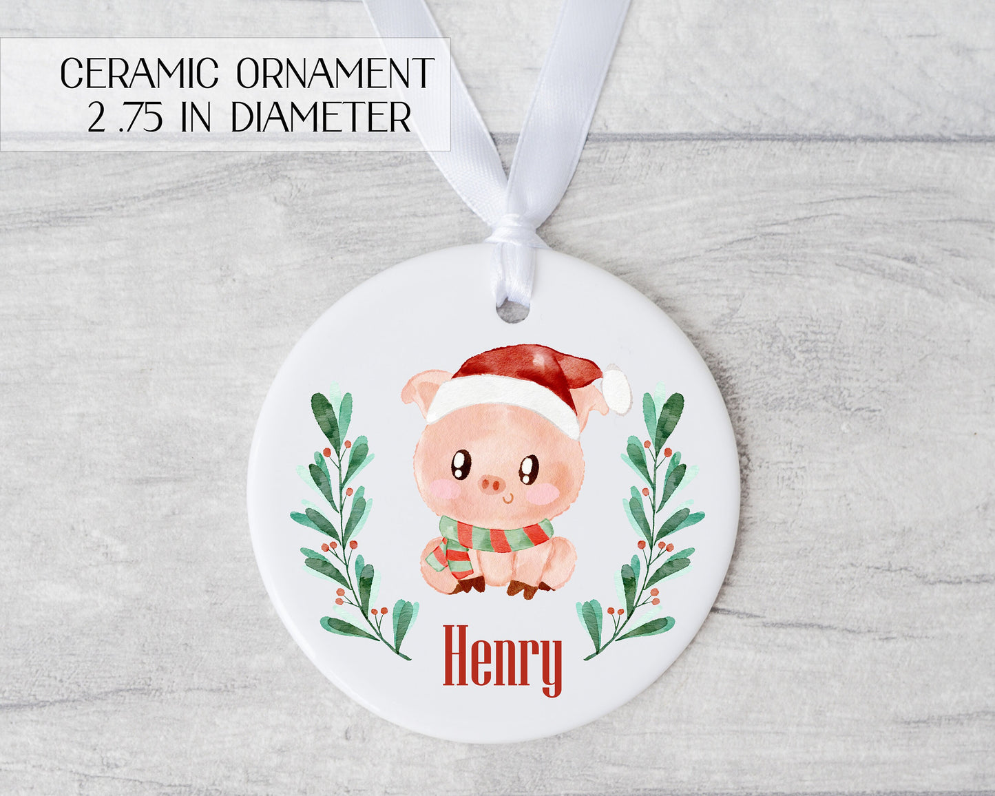 Pig Ornament