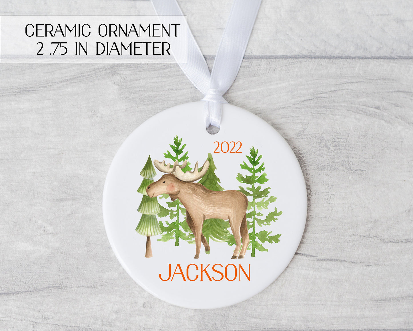 Moose Ornament