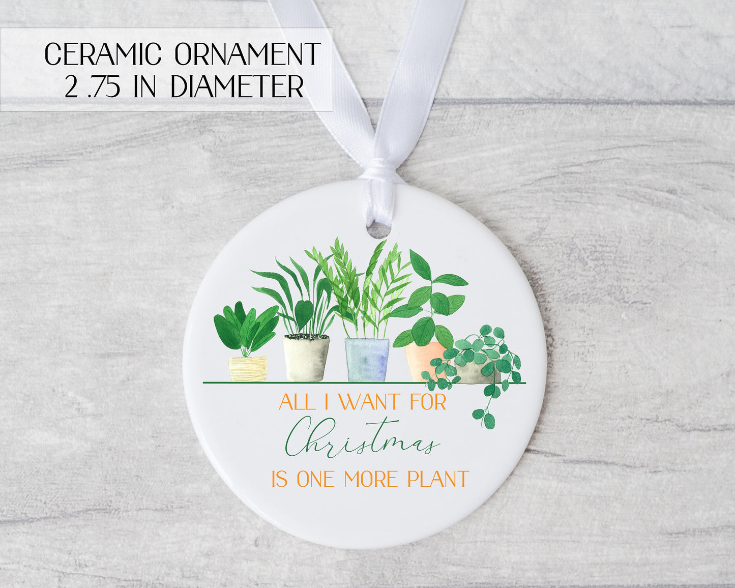 Plant Lovers Ornament