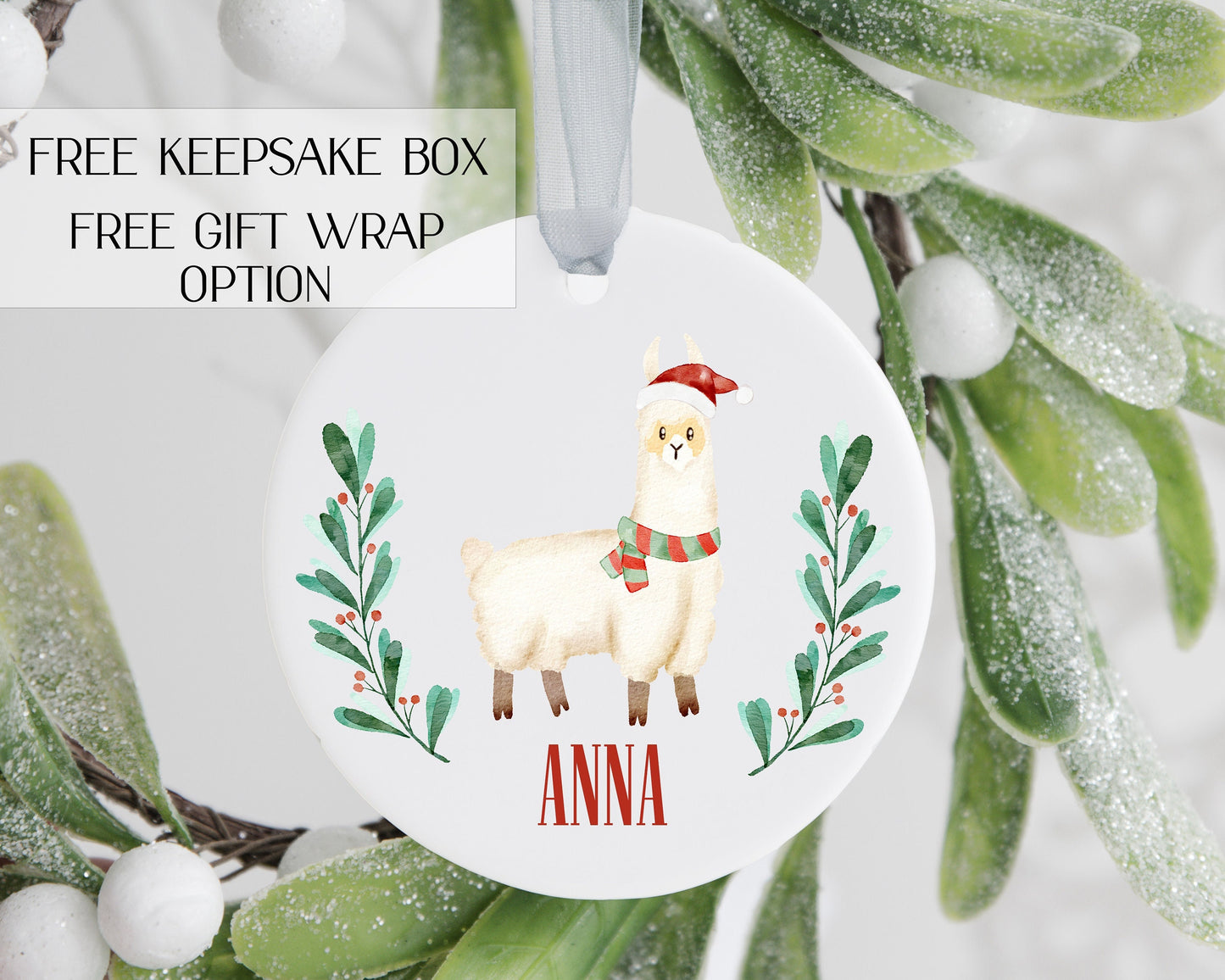 Llama Ornament