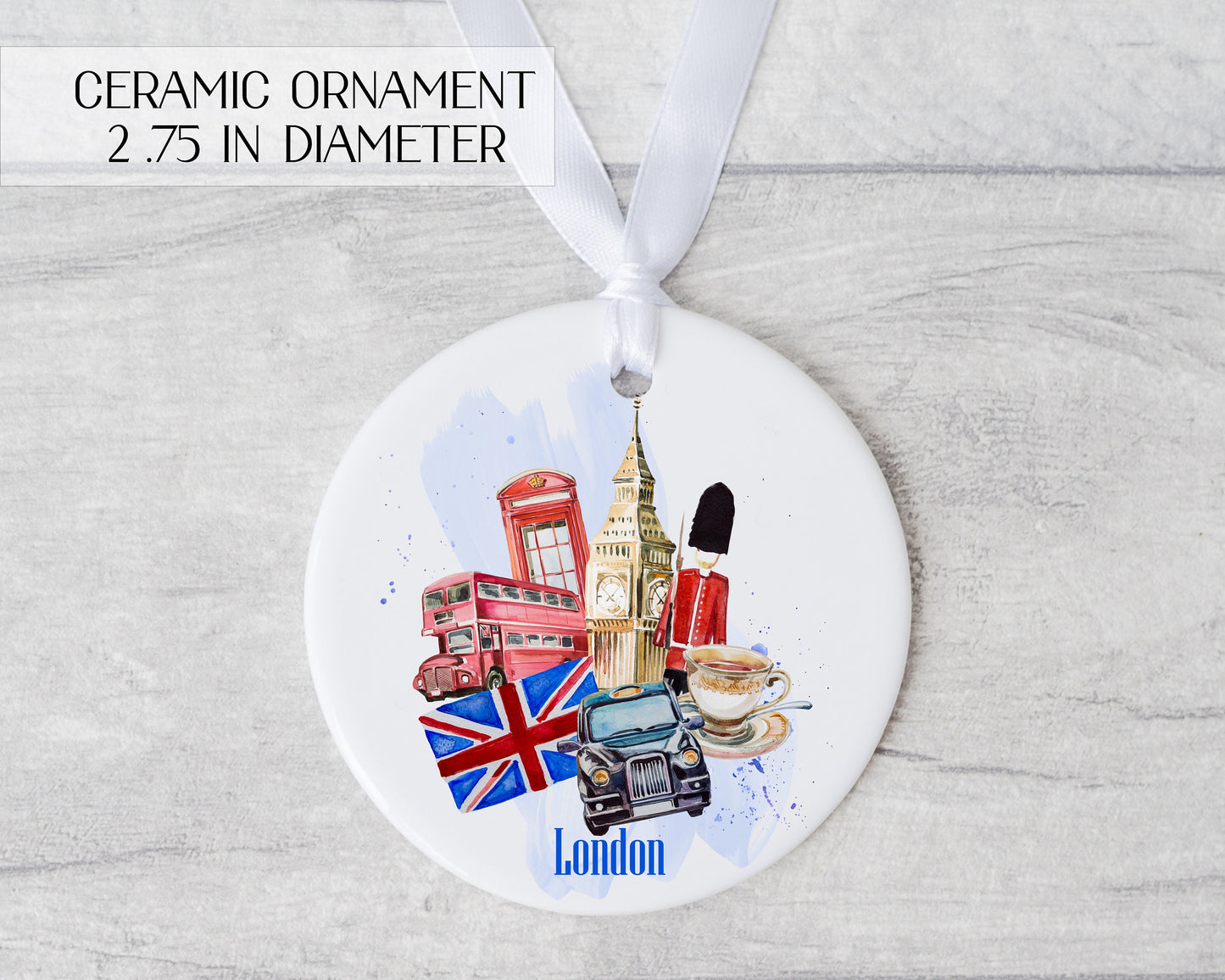 London England Ornament