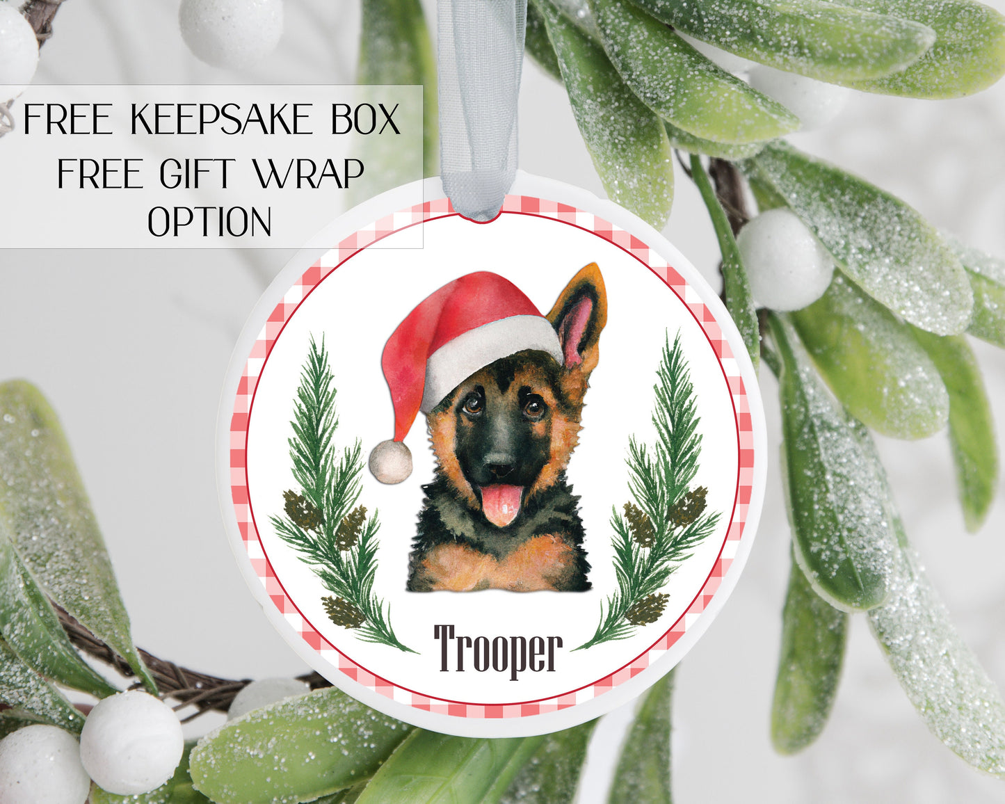 German Shepard Ornament