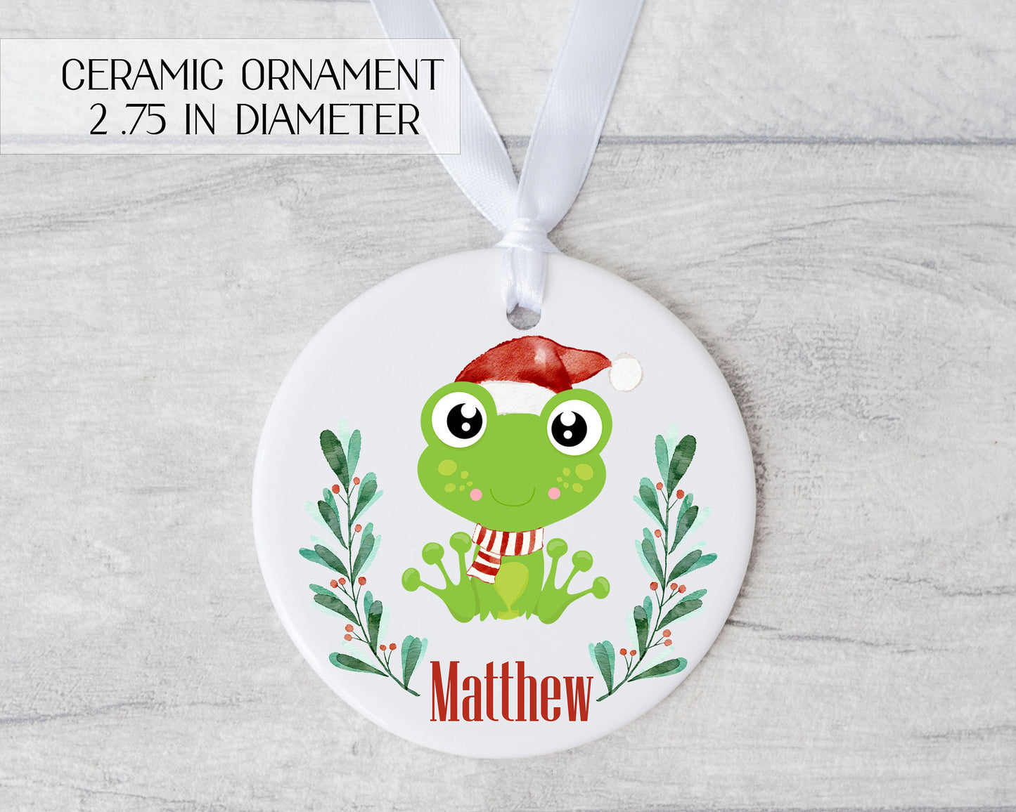 Frog Ornament