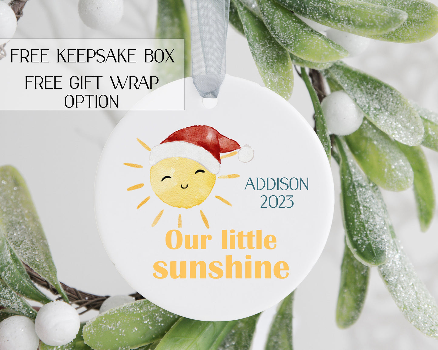 Our little sunshine ornament