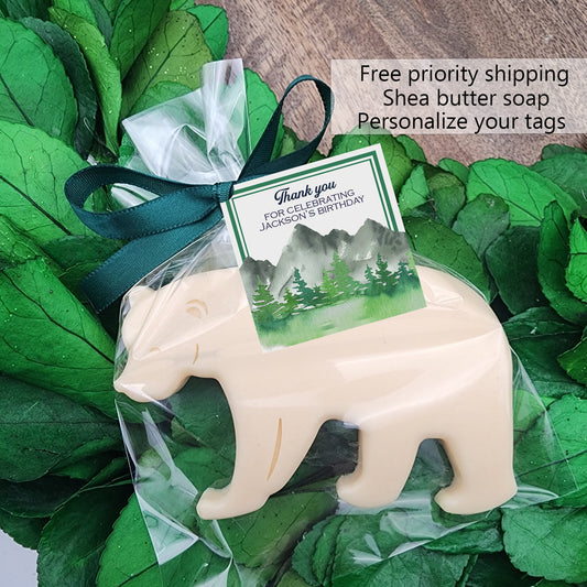 Wild one birthday favors - wilderness party favors - two wild - young wild and three - National party party - one happy camper party
