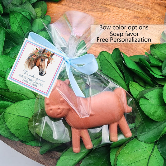 Horse party favors - Horse soap favors - Horse 1st birthday - horse birthday favors - horse favors -  horse themed party